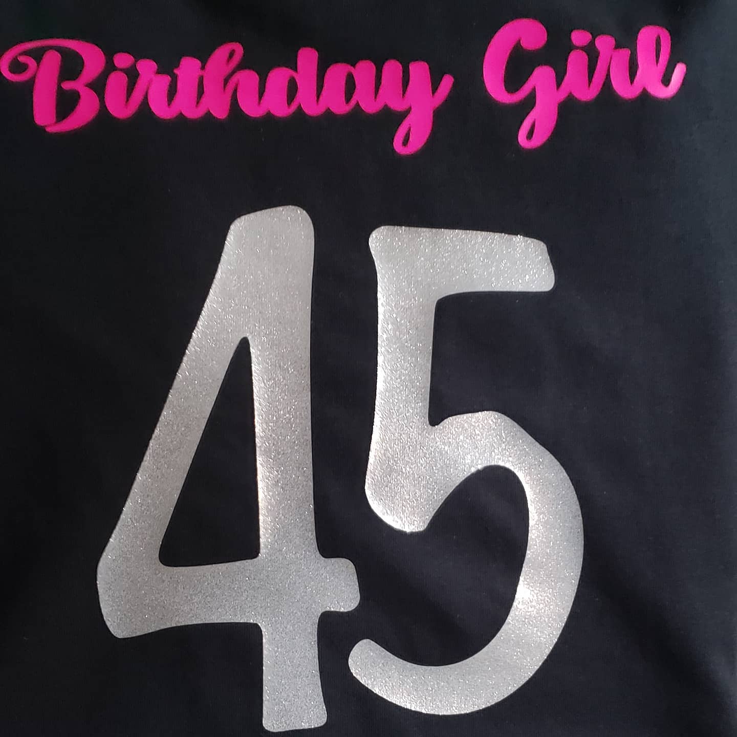 Short and long sleeve vinyl tee